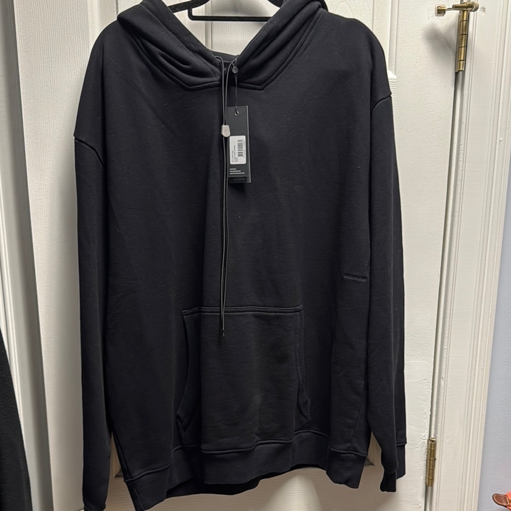 Men's Black Hoodie Sweater